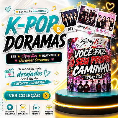 Canecas K-Pop