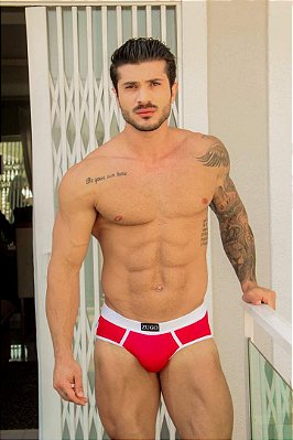 CUECA SLIP ZUGO VERMELHA
