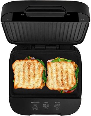 Sanduicheira Click Grill Cadence Eletrica Chapa Misteira Tostex