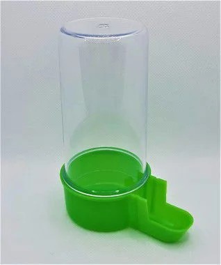 Bebedouro 200 ml - Malha Larga - Copo Cristal e Base Verde - 80 unidades
