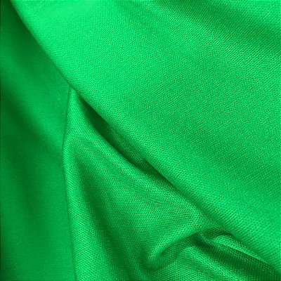 Malha Helanca Light Verde Bandeira - 1,80m de Largura
