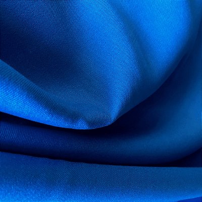Viscose Twill - Azul Turquesa Escuro - 1,47m de Largura