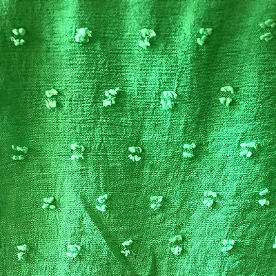 Tecido Crepe Pipoca - Verde - 1,50m de Largura