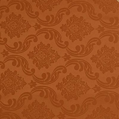 Tecido Jacquard Estampado - Colonial Marrom - 2,80m de Largura