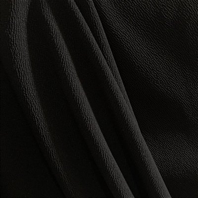 Crepe de Malha - Preto - 1,50m de Largura