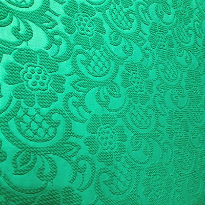 Malha Jacquard - Verde - 1,50m de Largura