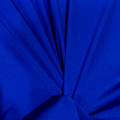 Crepe Salina - Azul Royal - 1,50m de Largura