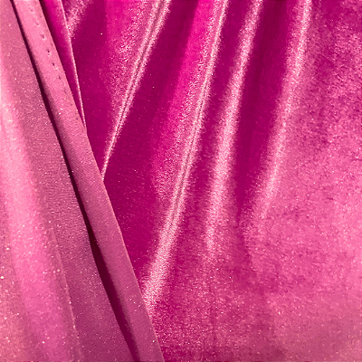 Tecido Veludo Cristal - Pink - 1,50m de Largura