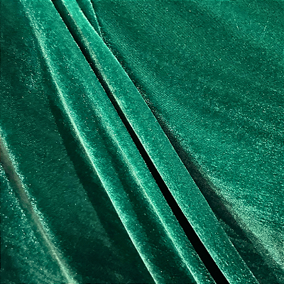 Tecido Veludo Cristal - Verde Tiffany - 1,50m de Largura