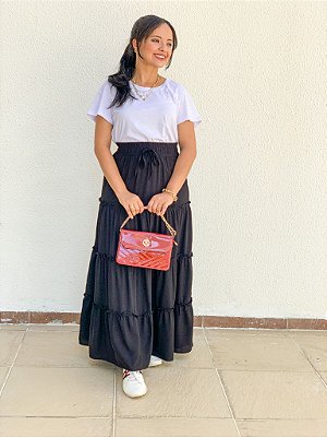 Saia Longa Preta