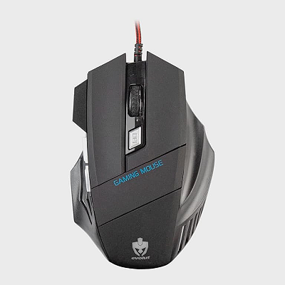 Mouse Gamer Evolut Predator EG-103RB RGB 2400 DPI com 6 Botões e Cabo Trançado USB