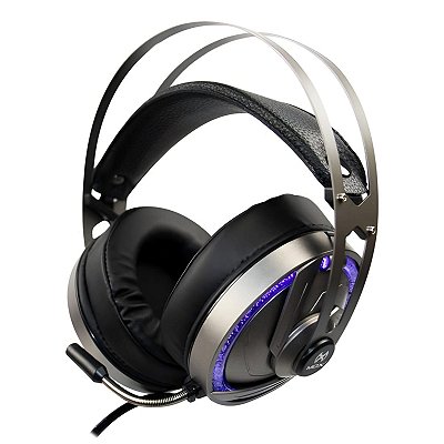 Headset Gamer Mox MO-GH710 com LED RGB, Microfone e Conexão USB – Som Imersivo e Conforto Total