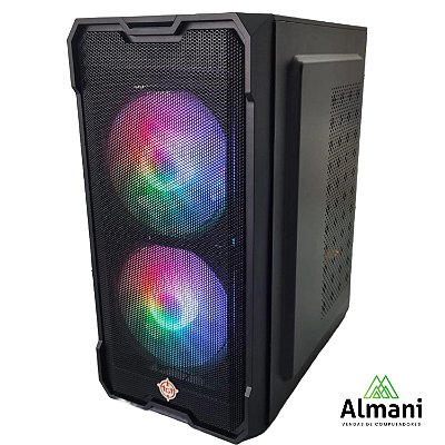 PC Gamer Completo Intel Core i5 6400T, 16GB RAM, SSD M.2 256GB + HD 1TB, NVIDIA T400 4GB, Win10 Pro – Ideal para Jogos e Edição