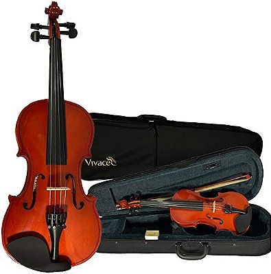 Violino Vivace Mozart 4/4 com case, arco, breu e cavalete