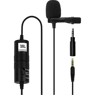 Microfone Omnidirecional  lapela JBL CSLM20B