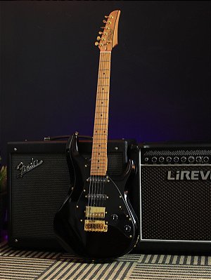 Guitarra Seizi Katana Ghost Gold - RM - Black Gold