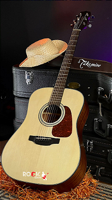 Violão Acustico Takamine Folk GD10 Natural Cordas de Aço