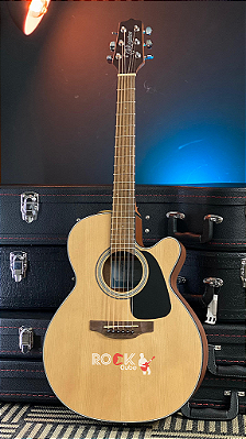 Violão Takamine GX18CE Folk Natural Cordas de Aço com bag