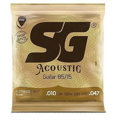 Encordoamento para violão SG 0.10