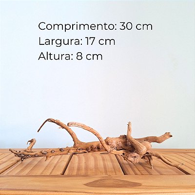 Raiz Natural Para Decoração de Aquários - Ocean Tech