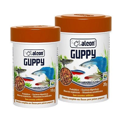 Ração Para Peixe Alcon Guppy