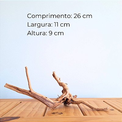 Raiz Natural Para Decoração de Aquários - Ocean Tech