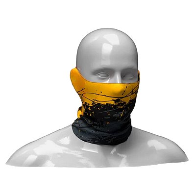 Tube Neck Buff UV+ Presa Viva Dourado 08