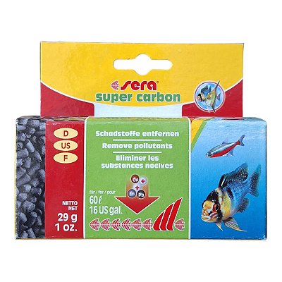 Carvão Ativado Sera Super Carbon 29 g