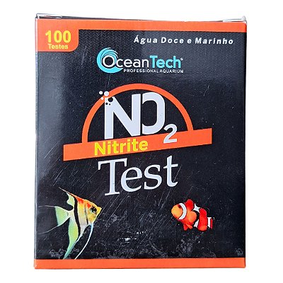 Teste de Nitrito NO2 Para Aquários de Água Doce e Marinho - Ocean Tech