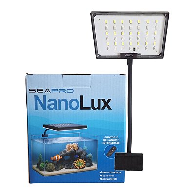 Luminária Para Aquário Marinho Nanolux 8M 8w - SeaPro