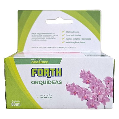 Fertilizante Forth Orquídeas Floração Líquido Concentrado 60 ml