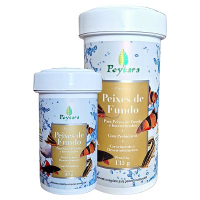 Ração Para Peixes Poytara Peixes de Fundo