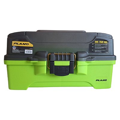 Caixa Para Pesca Plano Com 1 Bandeja - Modelo PLAMT6211