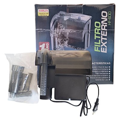 Filtro Externo Para Aquários HF-600 (650 L/h) - Ocean Tech