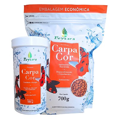 Ração Para Peixes Poytara Carpa Cor Premium