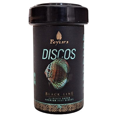 Ração Para Peixes Poytara Discos Black Line