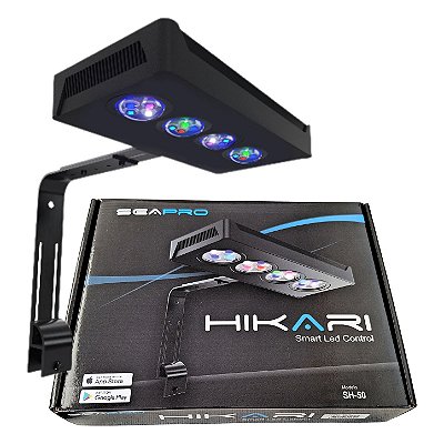 Luminária Para Aquário Marinho Hikari SH-50 Marine 50w - SeaPro