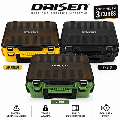 Maleta de Pesca Daisen DS 408 Com 26 Divisórias