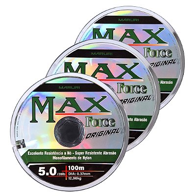 Linha Monofilamento Max Force Original 100 m