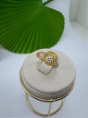 ANEL 3D DETALJE DE BOLINHA
