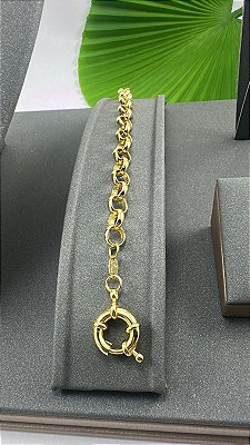 PULSEIRA ELO PORTUGÊS 8mm FECHO BOIA