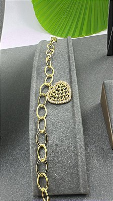 PULSEIRACORAÇÃO BORBOLETA CRAVEJADO