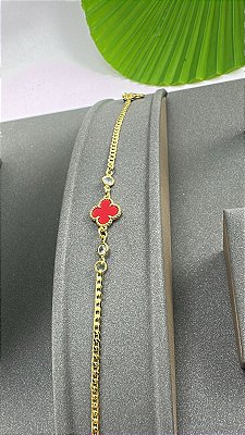 PULSEIRA PINGENTE TREVO