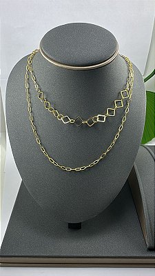 CORRENTE MALHA DUPLA