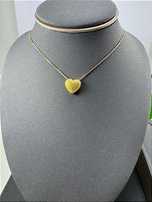 CORRENTE COM PINGENTE CORAÇÃO