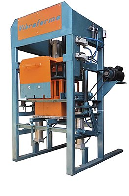 Máquina para fabricar blocos de concreto VFP.40 SUPER INDUSTRIAL