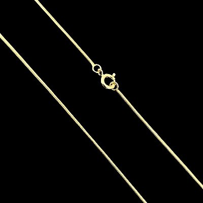 Corrente Rabo de rato 70cm – Banhada a Ouro 18K