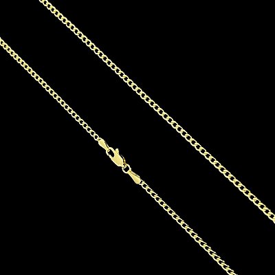 Corrente Grumet 2mm 70cm + Pulseira 21cm – Banho Ouro 18k