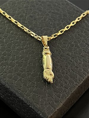 PINGENTE  FIGA -  3g P - BANHO DE OURO 18k