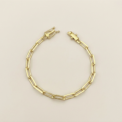 Pulseira Cartier 6mm 20cm – Banhada a Ouro 18K